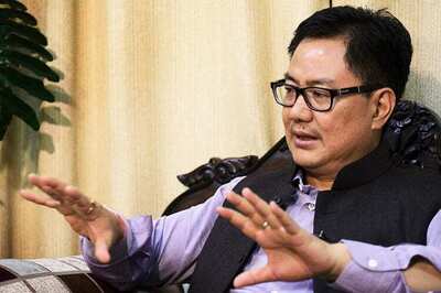 Rijiju hits out at Congress over Pillai's statement in Ishrat case