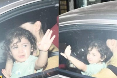 Raha Kapoor Waves At Paps As Ranbir Kapoor, Alia Bhatt Take Her For A Drive In Their Swanky Car | Watch