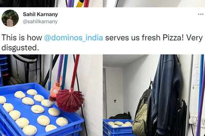 Domino's Responds After Viral Pics Showing Mops Hanging Over Pizza Dough Spark Outrage