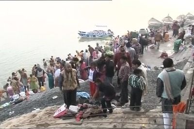 Devotees take a holy dip in Arunachal kund