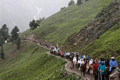 Amarnath yatra suspended for second consecutive day