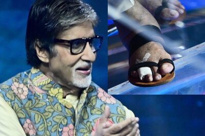 KBC 13: Amitabh Bachchan Shares Photos of His 'Damaged' and 'Broken' Toe from the Sets