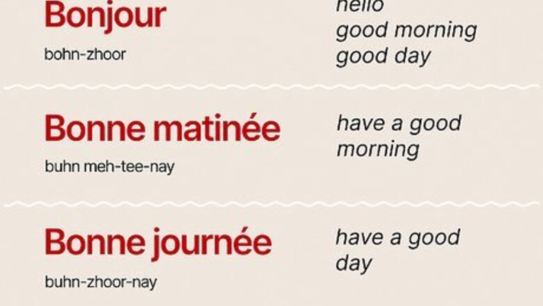 How to Say Good Morning in French with Pronunciations
