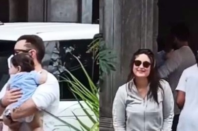 Kareena Kapoor Khan, Saif Ali Khan's Second Son Jehangir Spotted by Paparazzi for the First Time
