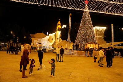'Little Town' Bethlehem Welcomes Pilgrims for Christmas Celebrations at Jesus' Birthplace