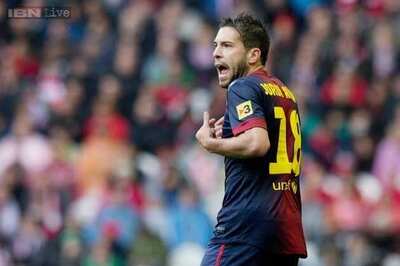Barcelona full back Alba out of Sociedad trip