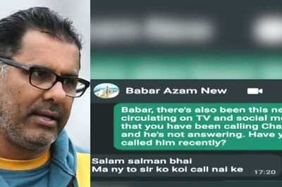 ‘Leave Babar Alone’: Waqar Younis Loses Cool as PAK Captain’s Leaked WhatsApp Chat Aired on Live TV - WATCH