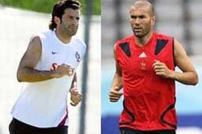 Figo, Zizou set their eyes on final