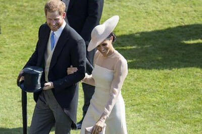 Newlyweds Harry and Meghan Markle Make First Appearance
