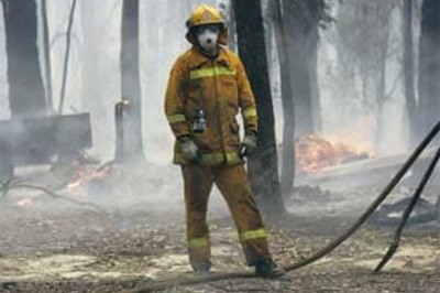 Man charged with starting wildfires in Australia