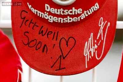 'Slight improvement' in Schumacher's condition: source