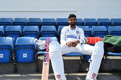 India Cricketer KS Bharat Meets Chiranjeevi, Gifts Him His Test Jersey