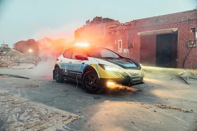 Meet the Nissan Leaf EV Prototype That Can Produce Electricity for an Emergency Response