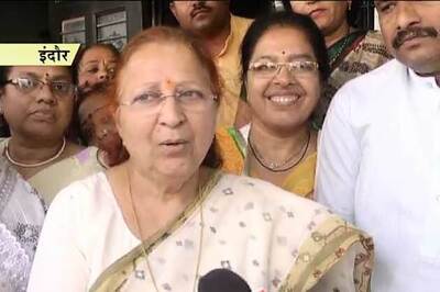 Not aware of any move to make me Speaker of Lok Sabha: Sumitra Mahajan