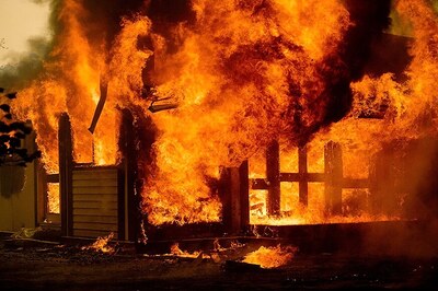 Fire at Two-story Building in Mumbai's Kurla Area