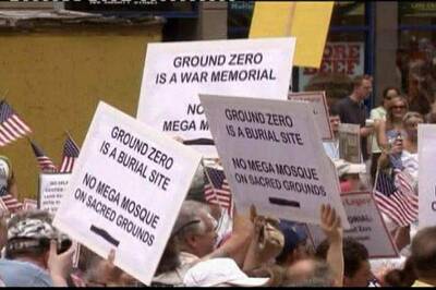 Protests against proposed mosque at 9/11 site