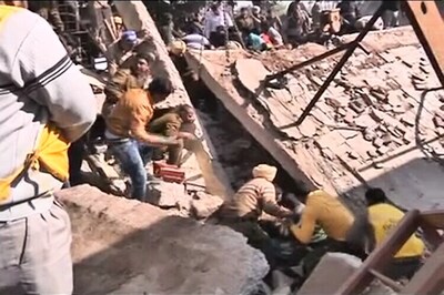 Building collapses in Chandigarh, 6 dead