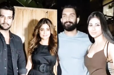 Shamita Shetty, Raqesh Bapat Enjoy Double Date With Newlyweds Mouni Roy, Suraj Nambiar; Watch