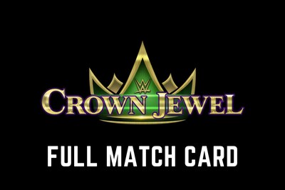 WWE Crown Jewel 2023: Full Match Card and Everything You Need to Know