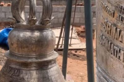 New Tirupati Perumal Temple In Telangana To Get Massive Bronze Temple Bell