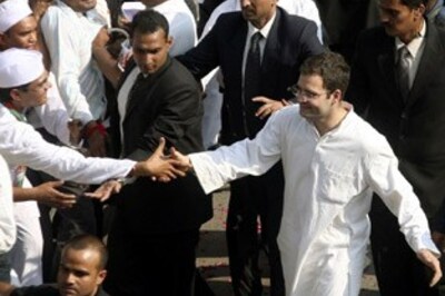 Rahul invites party colleagues for tea party