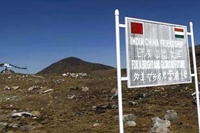 Chinese army asks for flag meeting