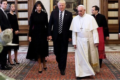 What Do You Feed Him? Pope Queries Melania About Trump's Food Habits