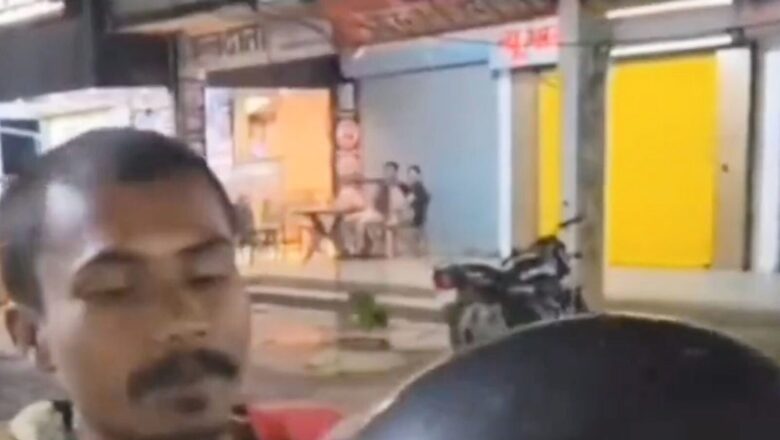 Man With Vegetable Cart Wears Helmet to Avoid Traffic Fine, Video Captures His Innocence