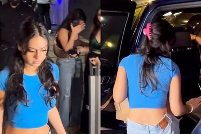 Nysa Devgn Parties With BFF Orry, Slips Into Crop Top and Shorts To Beat The Heat; Watch