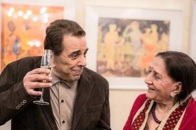 Dharmendra, 1st Wife Prakash Kaur Share Hearty Moment Together In Rare Pic from Karan Deol's Wedding
