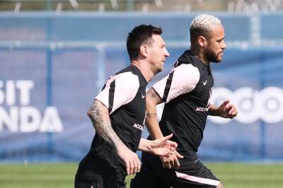 Lionel Messi, Neymar Back in PSG Squad for UEFA Champions League Opener