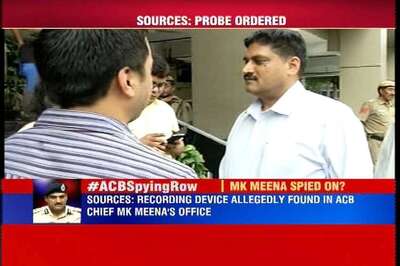 Spying device allegedly found in Delhi ACB chief MK Meena's office