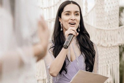 Shraddha Kapoor Plays the Perfect Bridesmaid at Friend's Wedding