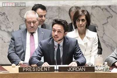 Amidst 'he's cute' sighs, Jordan's Prince becomes the youngest to chair UN Security Council meet