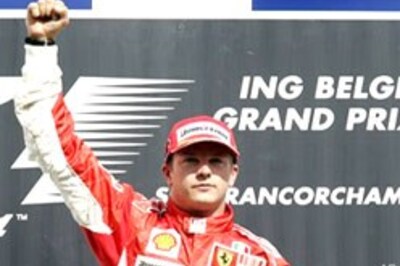 Raikkonen races to victory at Belgian GP