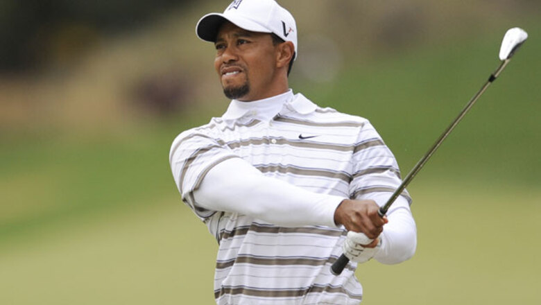 Woods goes from red carpet to TPC Sawgrass