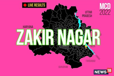 Zakir Nagar ward LIVE results: Congress Candidate Naziya Danish Wins in Ward No.189