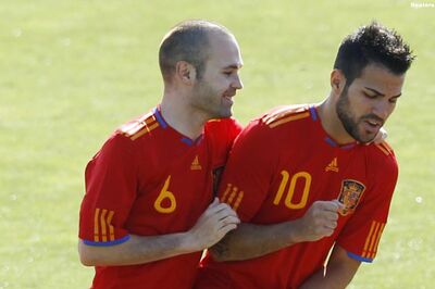 Iniesta's return from injury encourages Spain