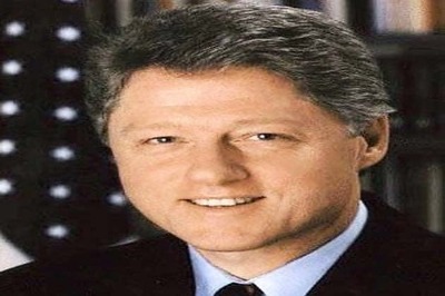 Bill Clinton arrives in Jaipur, to visit Jagatpura mid-day meal kitchen tomorrow