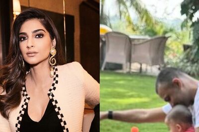 Sonam Kapoor Shares Photo Of Hubby Anand Ahuja And Son Vayu on Dhanteras, Calls Them Her 'Dhan'; See Here