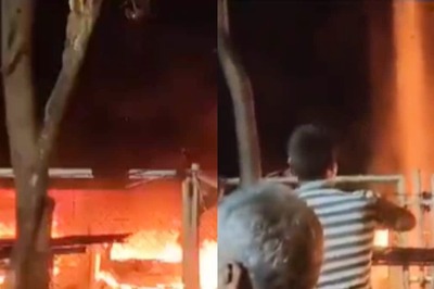 Fire Breaks Out at Plastic Waste Godown in West Delhi