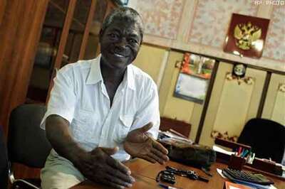 Russian revolution: black man elected to office