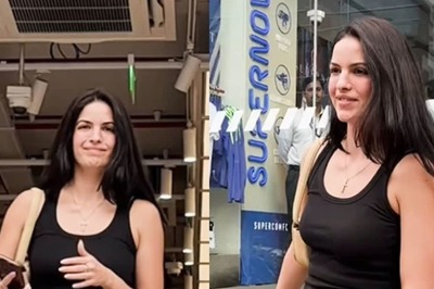 Watch: Natasa Stankovic Steps Out For Shopping In Style