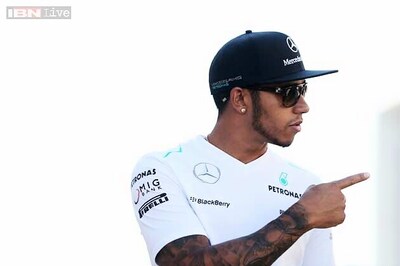 Lewis Hamilton fastest in first practice for Korean Grand Prix
