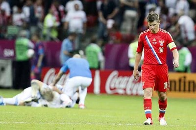 Russia in shock following early Euro 2012 exit