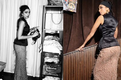 Sobhita Dhulipala Radiates Charm In Chic Blazer Styled With Fish Cut Nude Skirt, See Pics