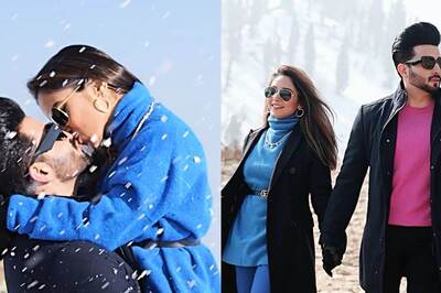 Dheeraj Dhoopar and Vinny Arora Share Passionate Kiss As They Celebrate 5th Wedding Anniversary