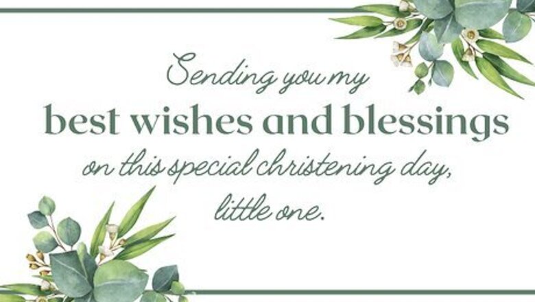 76 Christening Card Wishes From Godparents, Grandparents & More