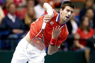 Novak Djokovic wins, Del Potro retires in Dubai