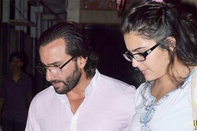 Snapshot: Rare! Saif Ali Khan spotted with daughter Sara